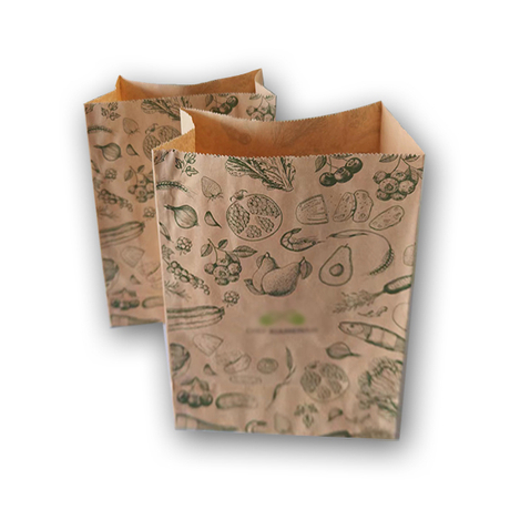Square Bottom Snack Bags