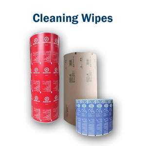 Cleaning Wet Wipes Packaging Paper