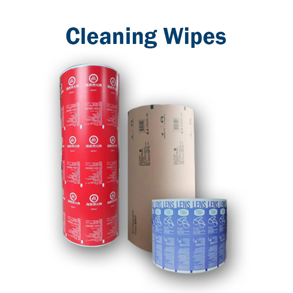 Cleaning Wet Wipes Packaging Paper