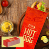 Foil Line Paper Bags for Hot Dog